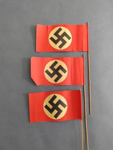 WW2 German Nazi Austria annexation patriotic Czech FLAG swastika genuine