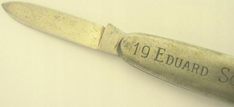 WW2 German Nazi Early 1933 Third Reich named SA pocket knife