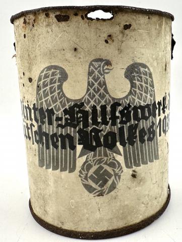 WW2 German Nazi early NSDAP Third Reich raising funds canister