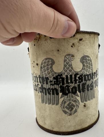 WW2 German Nazi early NSDAP Third Reich raising funds canister