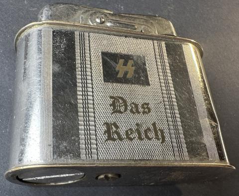WW2 German Nazi early WAFFEN SS 2nd SS Panzer Division DAS REICH nice lighter