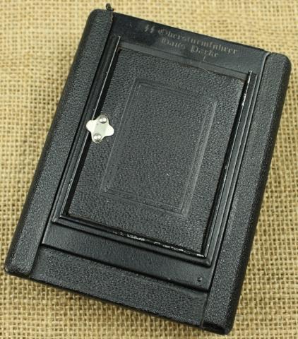 WW2 German Nazi early WAFFEN SS propaganda camera named officer SS unique!