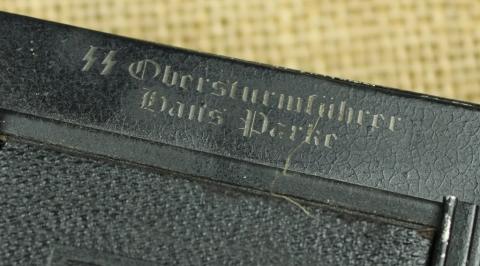 WW2 German Nazi early WAFFEN SS propaganda camera named officer SS unique!