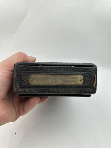 WW2 German Nazi early WAFFEN SS propaganda folding camera NAMED