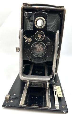 WW2 German Nazi early WAFFEN SS propaganda folding camera NAMED