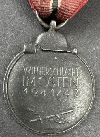 WW2 German Nazi EASTERN FRONT MEDAL award OST WAffen SS WEhrmacht