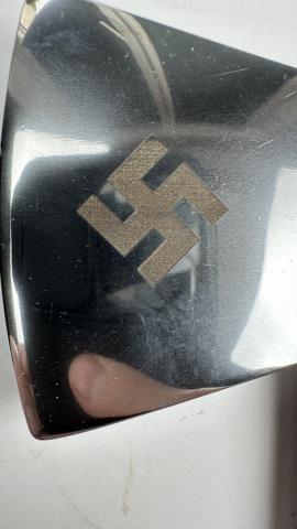 WW2 German Nazi Fireman fire worker commemorative swastika axe weapon