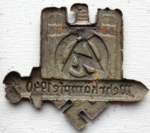 WW2 German Nazi German NSDAP SA Brownshirts 1940 WEHRKAMPFE BADGE