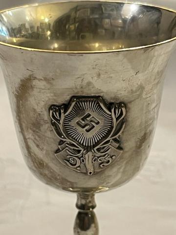 Hermann Goering Luftwaffe CARINHALL personal HUNTING silverware