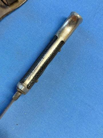 WW2 German Nazi hj hitler youth knife in etui edge weapon original
