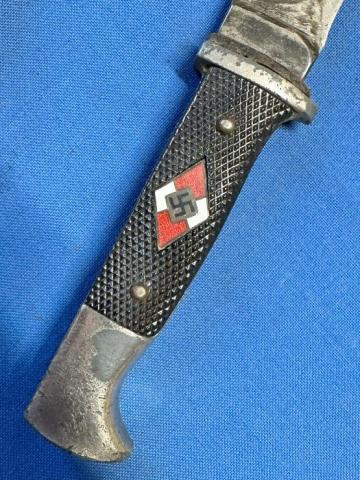 WW2 German Nazi hj hitler youth knife in etui edge weapon original