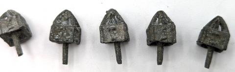 WW2 GERMAN NAZI HOLOCAUST GETTO GHETTO KRAKOW JEWISH TOYS DREIDELS JEW SHOA original
