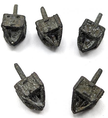 WW2 GERMAN NAZI HOLOCAUST GETTO GHETTO KRAKOW JEWISH TOYS DREIDELS JEW SHOA original