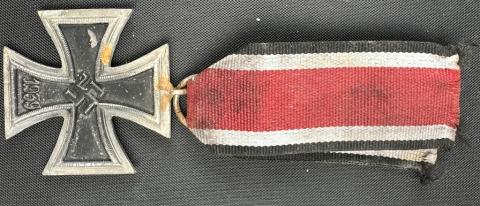 WW2 German Nazi IRON CROSS 2nd classe medal award Waffen SS Wehrmacht