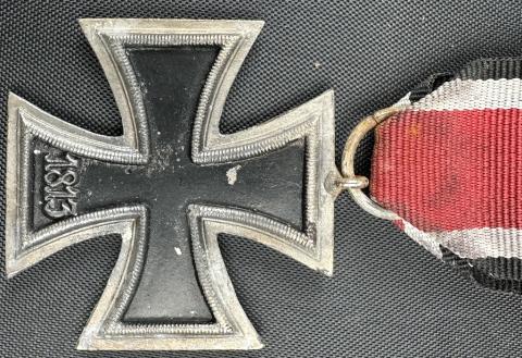 WW2 German Nazi IRON CROSS 2nd classe medal award Waffen SS Wehrmacht