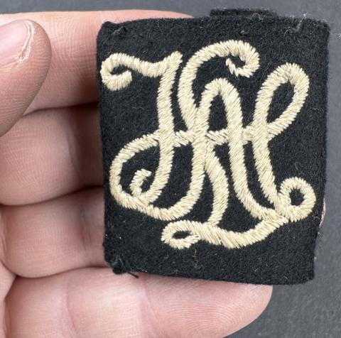 WW2 German nazi LAH Slip on Shoulder Boards 1re division SS Leibstandarte SS Adolf Hitler