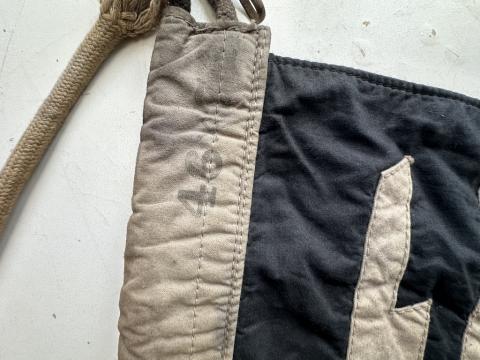 WW2 German Nazi WAFFEN SS Totenkopf WIKING banner pennant flag original for sale