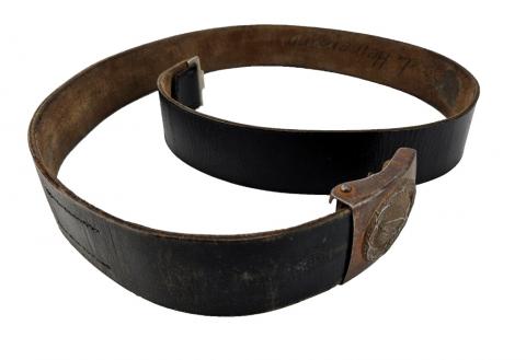 WW2 German Nazi Luftwaffe belt buckle J.F.S uniform original