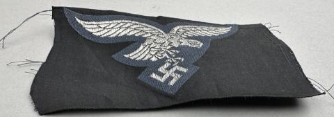 WW2 German Nazi Luftwaffe officer cloth tunic patch eagle unused
