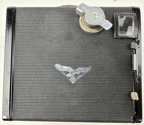 WW2 German Nazi LUFTWAFFE propaganda camera marked Reich Eagle Dresden