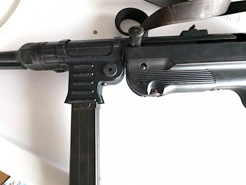WW2 German Nazi Maschinenpistole 40 MP40 machine gun exact ***REPLIKA***