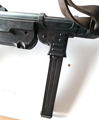 WW2 German Nazi Maschinenpistole 40 MP40 machine gun exact ***REPLIKA***