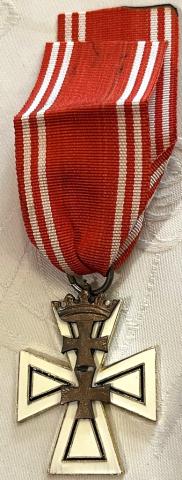 WW2 German Nazi Medal Cross Kreuz von Danzig Free City of Gdańsk