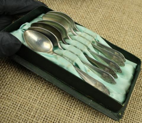 WW2 german Nazi WEHRMACHT HEER silverware wh original authentic cutlery