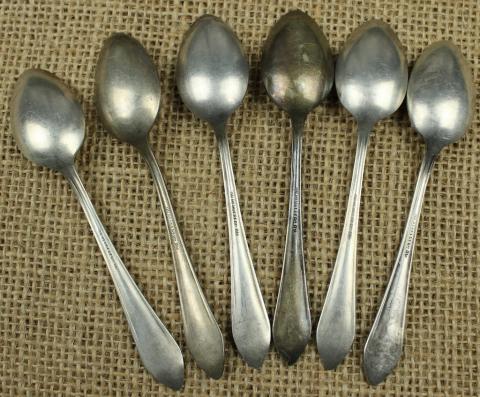 WW2 german Nazi WEHRMACHT HEER silverware wh original authentic cutlery