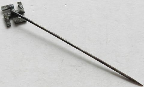 WW2 German Nazi NSDAP BADGE SWASTIKA 3RD REICH stickpin stick pin