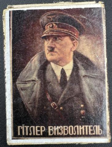 WW2 German Nazi NSDAP Fuhrer Adolf Hitler patriotic propaganda matches box WW2 German Nazi NSDAP Fuhrer Adolf Hitler patriotic propaganda matches box