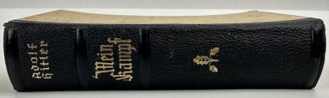 WW2 German Nazi NSDAP Fuhrer Adolf Hitler personal book MEIN KAMPF Wedding edition