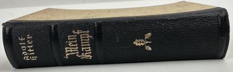 WW2 German Nazi NSDAP Fuhrer Adolf Hitler personal book MEIN KAMPF Wedding edition