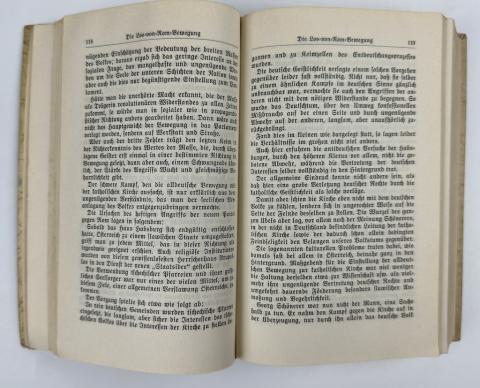 WW2 German Nazi NSDAP Fuhrer Adolf Hitler personal book MEIN KAMPF Wedding edition