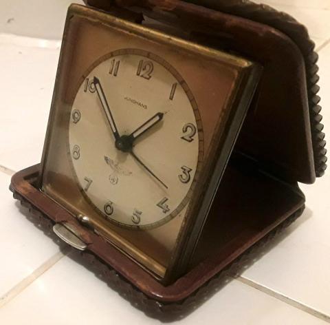 WW2 German Nazi NSDAP Third Reich desktop clock with eagle and swastika