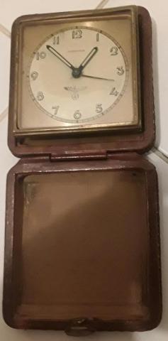 WW2 German Nazi NSDAP Third Reich desktop clock with eagle and swastika