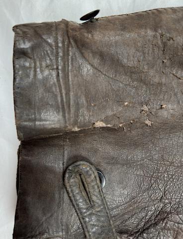 WW2 German Nazi NSKK motorcycle club of the Third reich moto leather pants worn