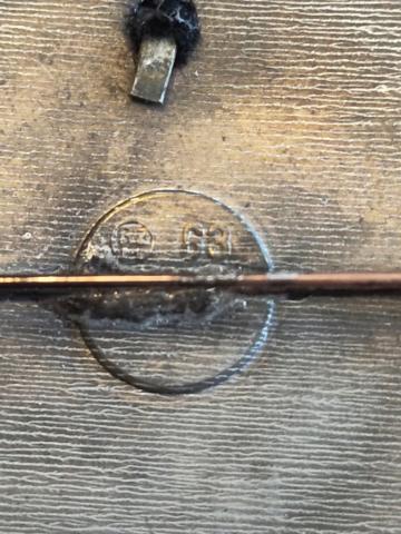 NSKK N.S.K.K Third Reich motorcycle club badge shield plate 1943
