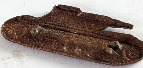 WW2 German Nazi Panzer tank destruction badge relic pin 100% original