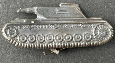 WW2 German Nazi PANZER uniform tunic sleeve destruction badge tank pin