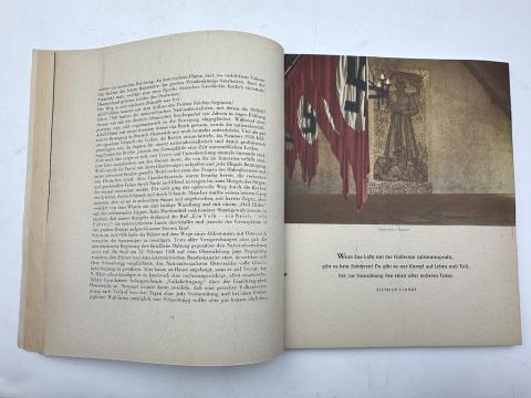 WW2 German Nazi RARE Third Reich Ich Kämpfe book I fight The duties of the party comrade STAMPED