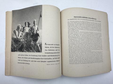 WW2 German Nazi RARE Third Reich Ich Kämpfe book I fight The duties of the party comrade STAMPED