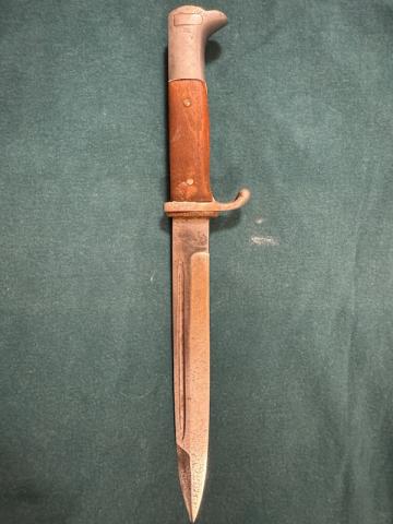 WW2 German Nazi rare Third Reich NSDAP bayonet with etui edge weapon