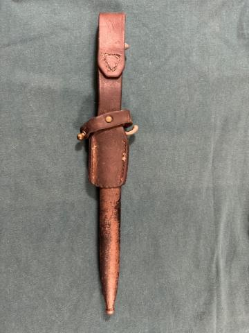 WW2 German Nazi rare Third Reich NSDAP bayonet with etui edge weapon