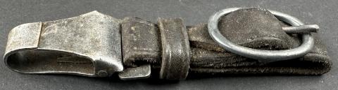 WW2 german Nazi SA NSKK SS DAGGER leather hanger loop by RZM D.R.G.M