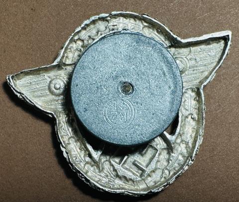 WW2 German Nazi Gestapo SS police polizei badge original case visor cap uniform award WW2 German Nazi Gestapo SS police polizei badge original case visor cap uniform award