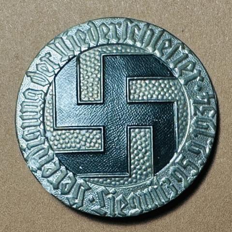 WW2 German Nazi Gestapo SS police polizei badge original case visor cap uniform award WW2 German Nazi Gestapo SS police polizei badge original case visor cap uniform award