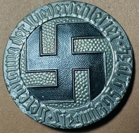 WW2 German Nazi Gestapo SS police polizei badge original case visor cap uniform award WW2 German Nazi Gestapo SS police polizei badge original case visor cap uniform award
