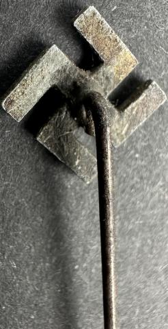 WW2 German Nazi SWASTIKA patriotic Third Reich Adolf Hitler stick pin stickpin