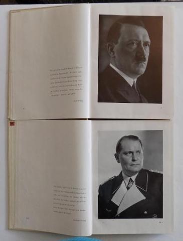 WW2 German Nazi Third Reich Berlin 1936 Summer Olympics Official Report